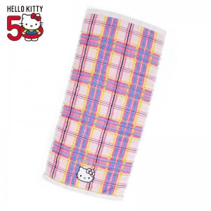 Sanrio Hello Kitty Hand (Hello Kitty Dress Tartan Series) Sanrio Characters Towel USA | UNQIC-9240