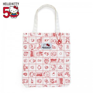 Sanrio Hello Kitty (Hello, Everyone! Series) Sanrio Characters Tote USA | VTLDN-3546