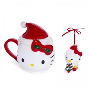 Sanrio Hello Kitty Holiday Ceramic and Sanrio Characters Mug USA | UICKM-3852