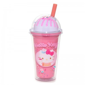 Sanrio Hello Kitty Ice Cream Dome Acrylic Sanrio Characters Tumbler USA | VQXPD-2145