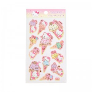 Sanrio Hello Kitty (Ice Cream Party Series) Sanrio Characters Sticker Sheet USA | YVJZP-2416