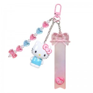 Sanrio Hello Kitty Kawaii Customizable Accessories Keychain USA | BWUPE-7814