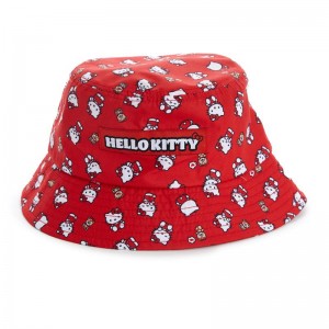 Sanrio Hello Kitty Kids (Ruby Red Series) Sanrio Characters Bucket Hat USA | HZCYV-0572