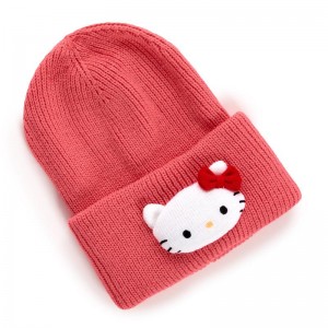 Sanrio Hello Kitty Knit Mascot Accessories Beanie USA | EUQZD-0793