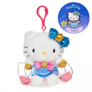 Sanrio Hello Kitty Libra Mascot (Zodiac Series) Sanrio Characters Clip USA | RTWMD-0948