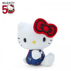 Sanrio Hello Kitty Mascot Plush (Hello, Everyone! Series) Sanrio Characters Keychain USA | QHMXN-6970