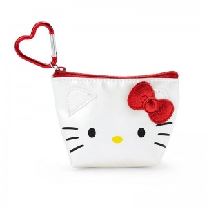 Sanrio Hello Kitty Mini Metallic Zipper Sanrio Characters Pouch USA | IUTOW-0713