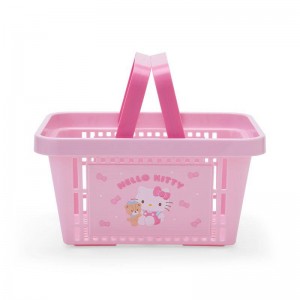 Sanrio Hello Kitty Mini Shopping Storage Sanrio Characters Basket USA | VLSKN-1820