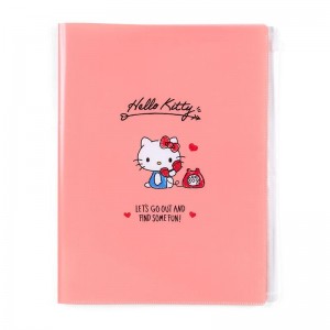 Sanrio Hello Kitty Multi-Pocket Sanrio Characters File Folder USA | BTGHV-9704