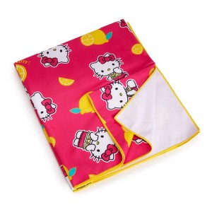 Sanrio Hello Kitty Pink Lemonade Beach Towel Sanrio Characters Towel USA | TZSLH-1248