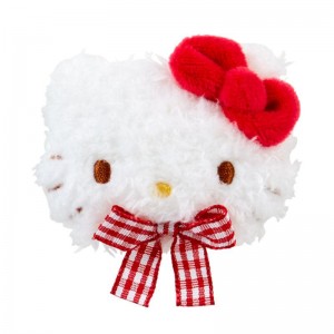 Sanrio Hello Kitty Plush Hair (Gingham Bow) Sanrio Characters Clip USA | VHMXF-9263