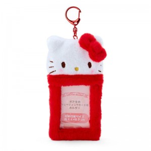 Sanrio Hello Kitty Plush ID Card Accessories Keychain USA | ICBPZ-0162