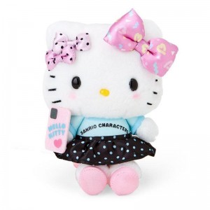 Sanrio Hello Kitty Plush Mascot (Day at the Funfair Series) Accessories Keychain USA | RONKY-1043