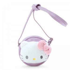 Sanrio Hello Kitty Plush Round Bags Crossbody Bag USA | CQRWH-8479