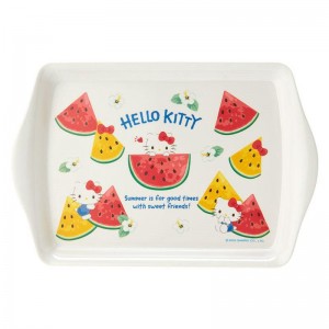 Sanrio Hello Kitty Serving (Summer Weather) Sanrio Characters Tray USA | WOUAG-0654