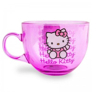 Sanrio Hello Kitty Signature Pink Sanrio Characters Mug USA | CSRWM-0168