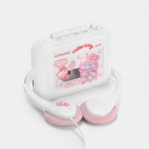 Sanrio Hello Kitty Strawberry Milk CP-81 Portable Accessories Cassette Player USA | JTSAZ-8523