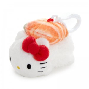 Sanrio Hello Kitty Sushi Mascot (Salmon) Accessories Keychain USA | EMXRS-3014