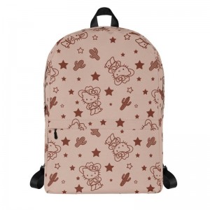 Sanrio Hello Kitty Tan Western All-over Print Sanrio Characters Backpack USA | GUWIY-1495