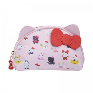 Sanrio Hello Kitty Zipper (50th Anniversary Dress Series) Bags Pouch USA | NGSIL-5284