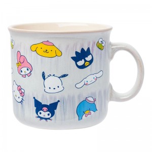 Sanrio Hello Kitty and Friends Ceramic (Glaze Faces) Sanrio Characters Mug USA | OJFCV-7326