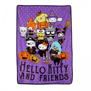 Sanrio Hello Kitty and Friends Halloween Portrait Throw Sanrio Characters Blanket USA | QKHCD-8531