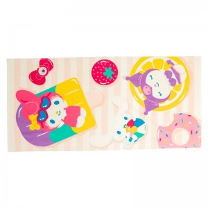 Sanrio Hello Kitty and Friends Ice Cream Float Beach Towel Sanrio Characters Towel USA | BINUC-5628