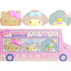 Sanrio Hello Kitty and Friends Steamed Bun Squishy 3-pc Sanrio Characters Gift Set USA | OISHA-6845