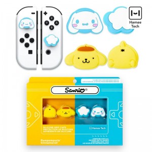 Sanrio Hello Kitty and Friends Switch Grips (Cinnamoroll + Pompompurin) Sanrio Characters Caps USA | MWZGE-3948