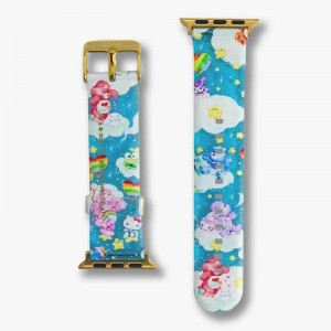 Sanrio Hello Kitty and Friends x Care Bears Jelly Apple Band Sanrio Characters Watch USA | YJVSR-2698