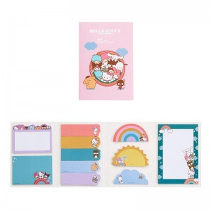 Sanrio Hello Kitty and Friends x Erin Condren Sticky Sanrio Characters Note Booklet USA | EQSBX-6984