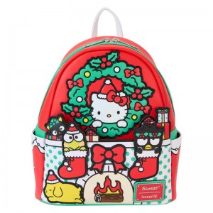 Sanrio Hello Kitty and Friends x Loungefly Winter Wonderland Mini Sanrio Characters Backpack USA | SBVNM-2469