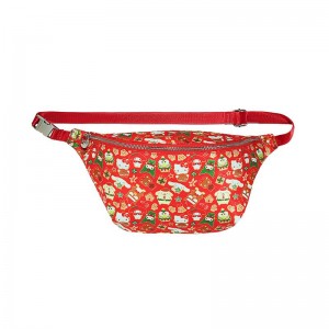 Sanrio Hello Kitty and Friends x Stoney Clover Lane Holiday Jumbo Sanrio Characters Fanny Pack USA | HOZWN-7549