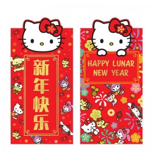 Sanrio Hello Kitty and Friends x Studio Oh! 10-pc LNY Pack (Year of the Snake) Sanrio Characters Envelope USA | NSZRQ-6904