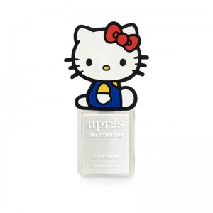 Sanrio Hello Kitty x Aprés Nail (Kitty White) Sanrio Characters Gel Couleur USA | VBOGW-3482