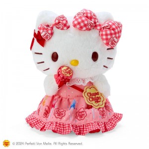 Sanrio Hello Kitty x Chupa Chups 8" Plush Sanrio Characters Plushies USA | VTPSU-6831