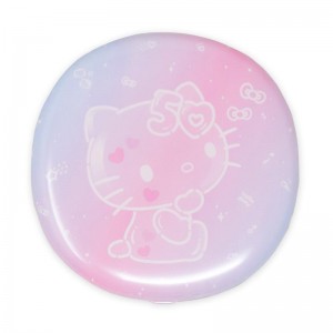 Sanrio Hello Kitty x Impressions Vanity 50th Anniv. Round LED Compact Sanrio Characters Mirror USA | QDGTF-0917