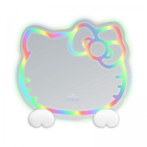 Sanrio Hello Kitty x Impressions Vanity RGB Wall 2.0 W/ Bluetooth Spea Sanrio Characters Mirror USA | MLHVW-3420