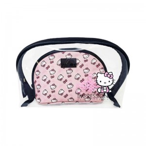 Sanrio Hello Kitty x Impressions Vanity Set (Pink) Sanrio Characters Clutch USA | GFIKH-9582