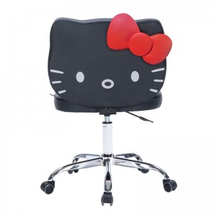 Sanrio Hello Kitty x Impressions Vanity Faux Leather Swivel Vanity Sanrio Characters Chair USA | DTLBS-3724