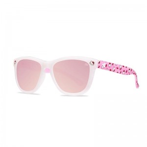 Sanrio Hello Kitty x Knockaround Kids Pink Sun(Premiums) Sanrio Characters Sunglasses USA | ZUNWA-1406