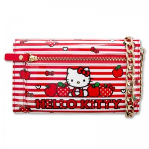 Sanrio Hello Kitty x Sonix Apples Detachable Sanrio Characters Wallet USA | FEKUA-8524