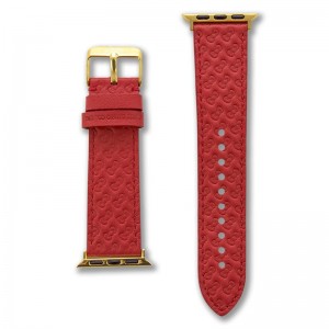 Sanrio Hello Kitty x Sonix Red Bow Leather Band Sanrio Characters Watch USA | FVLNZ-4215