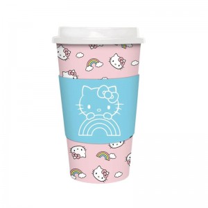 Sanrio Hello Kitty x Studio Oh! Rainbow Skies Paper Hots Sanrio Characters Cups USA | PTLMQ-9476