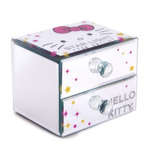 Sanrio Hello Kittyed Compact Jewelry Sanrio Characters Mirror USA | RPBZK-8935