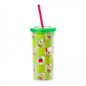 Sanrio Keroppi 20oz Apples Travel Sanrio Characters Tumbler USA | LQVTI-2638