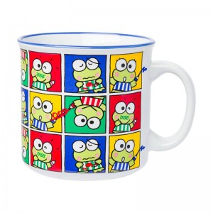 Sanrio Keroppi Ceramic (Grid Pose) Sanrio Characters Mug USA | CKIQR-9462