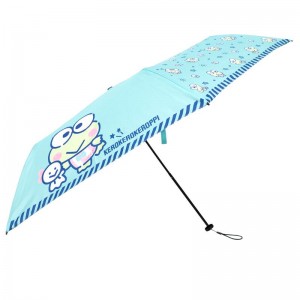 Sanrio Keroppi Compact Travel Umbrella (Teru Teru and Me Series) Sanrio Characters Umbrella USA | GXVHI-8604