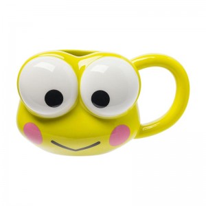 Sanrio Keroppi Face Sculpted Sanrio Characters Mug USA | WISFE-8751