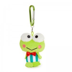 Sanrio Keroppi Plush Mascot Carabiner Accessories Keychain USA | DNTGO-1436